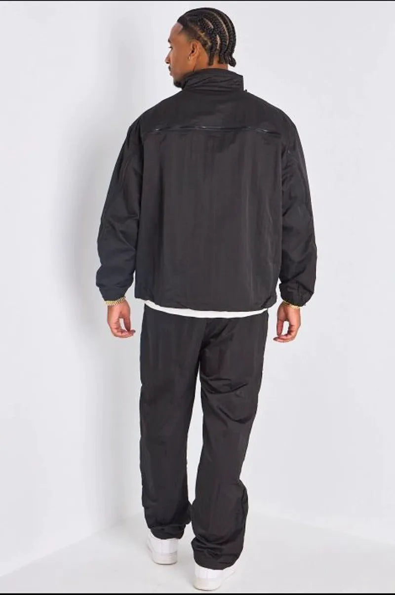 Ensemble 2 pièces : veste + jogging noir
