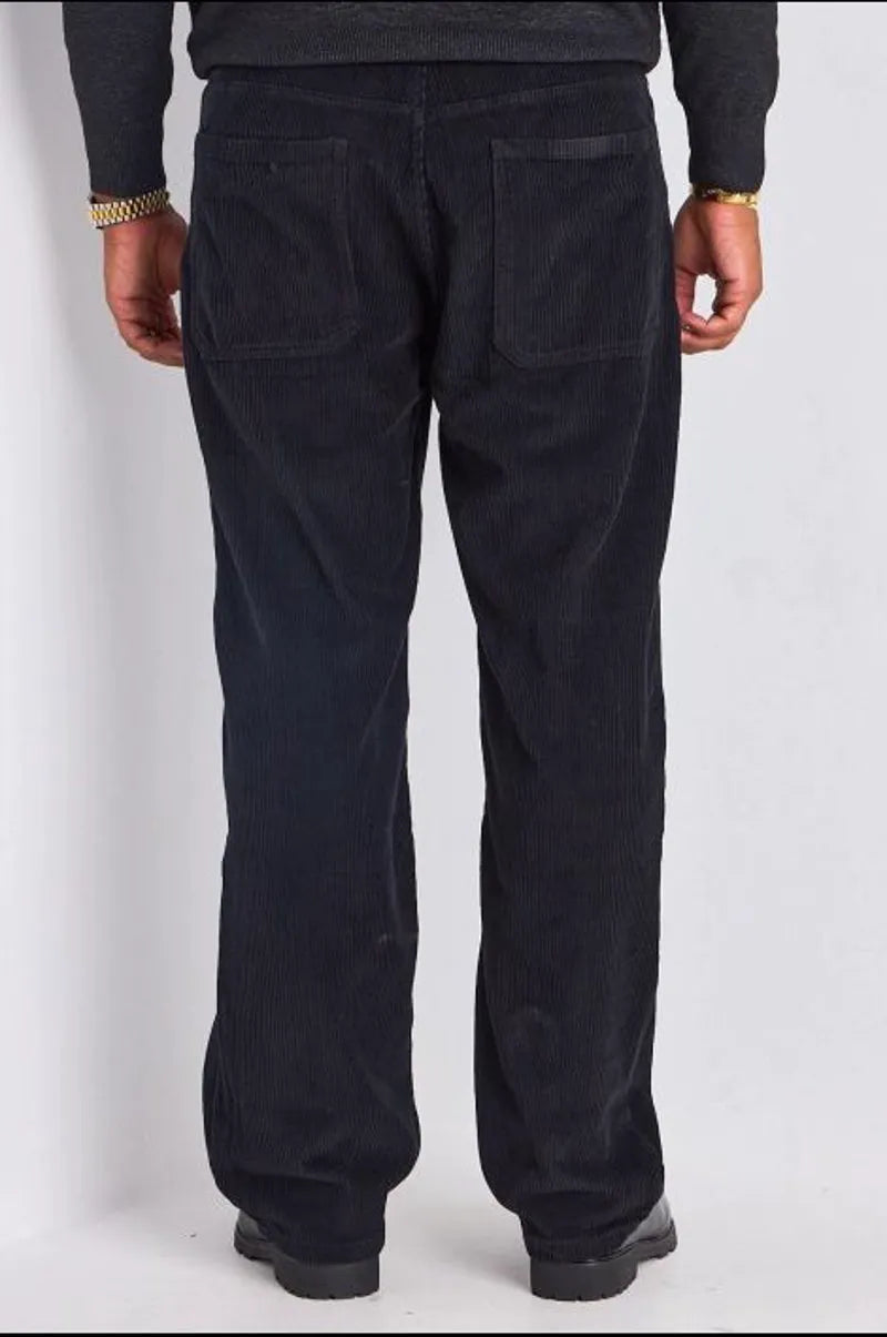 Pantalon en velours noir
