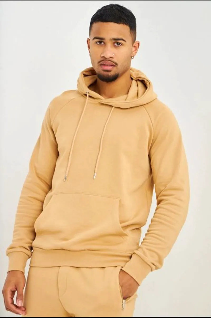 Basic camel hoodie