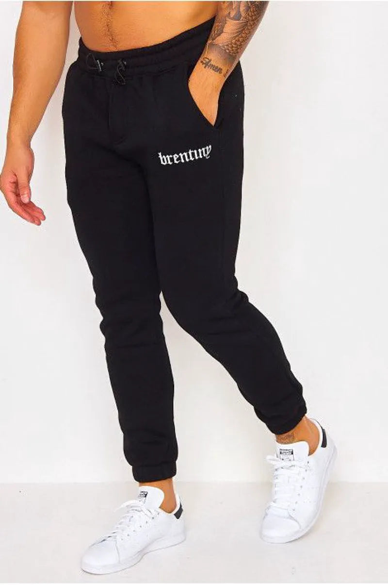 Brentiny black jogging trousers