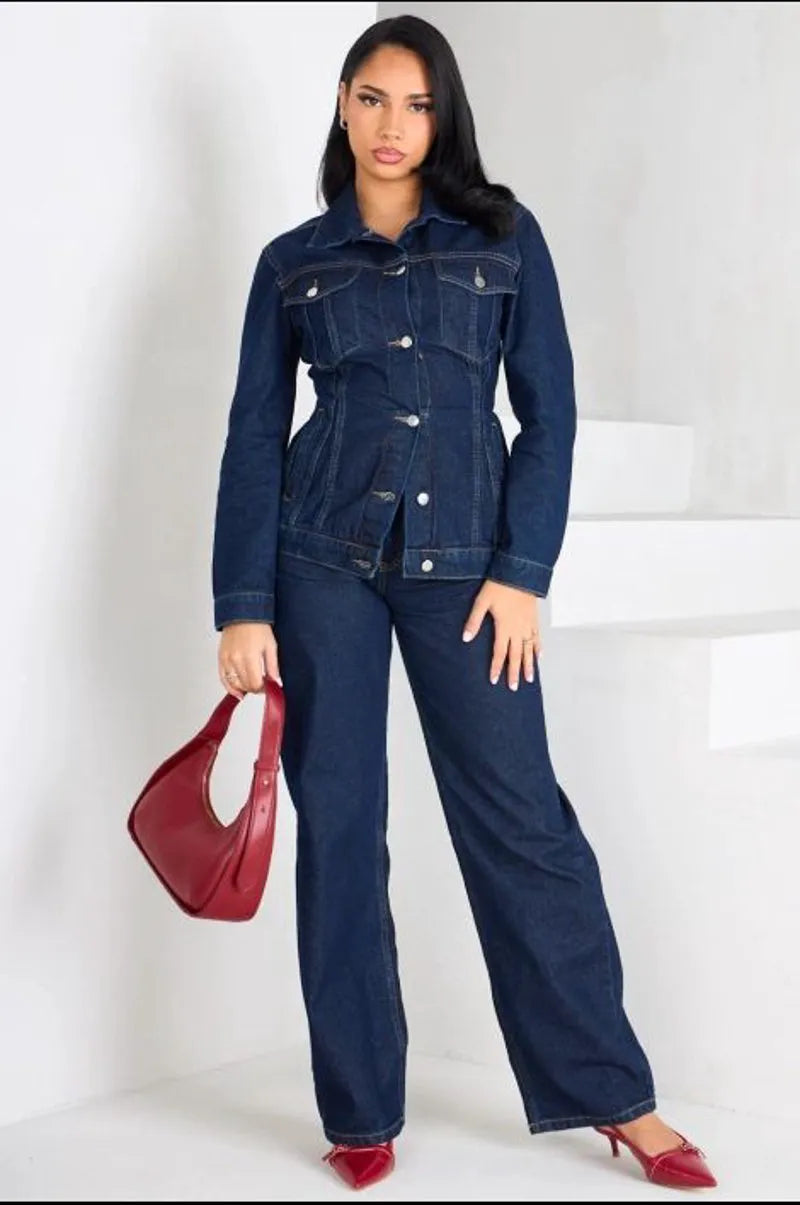 Blue denim jacket