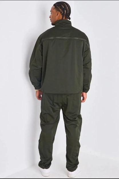Ensemble 2 pièces : veste + jogging kaki ( fatigue )