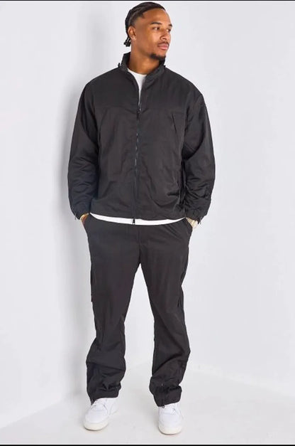 Ensemble 2 pièces : veste + jogging noir