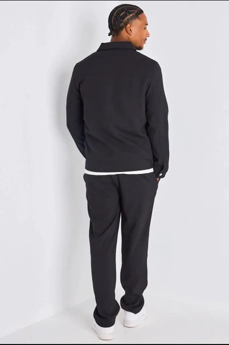 Ensemble 2 pièces : veste + pantalon noir