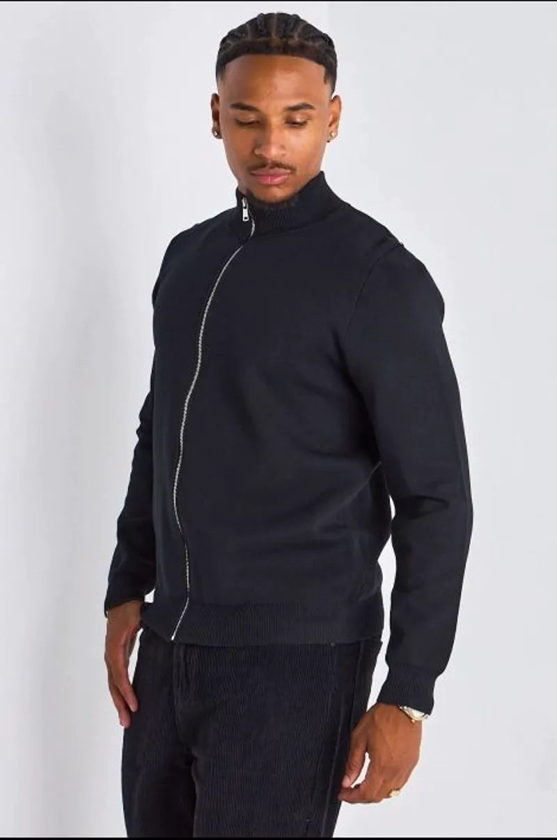 Gilet à manches longues basic noir