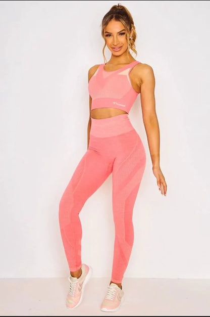 Joy pink sports bra / hummel - 210390