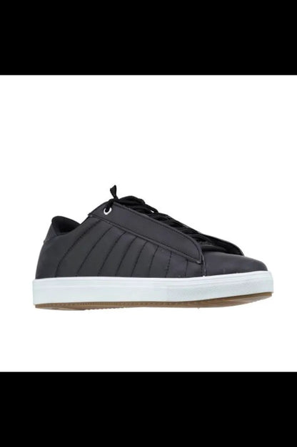 Low-top black sneakers