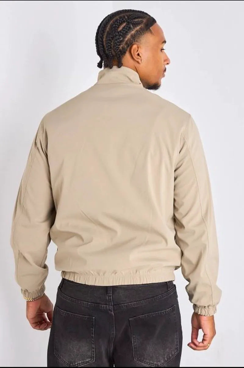 Veste réversible noir à intérieur gris clair
