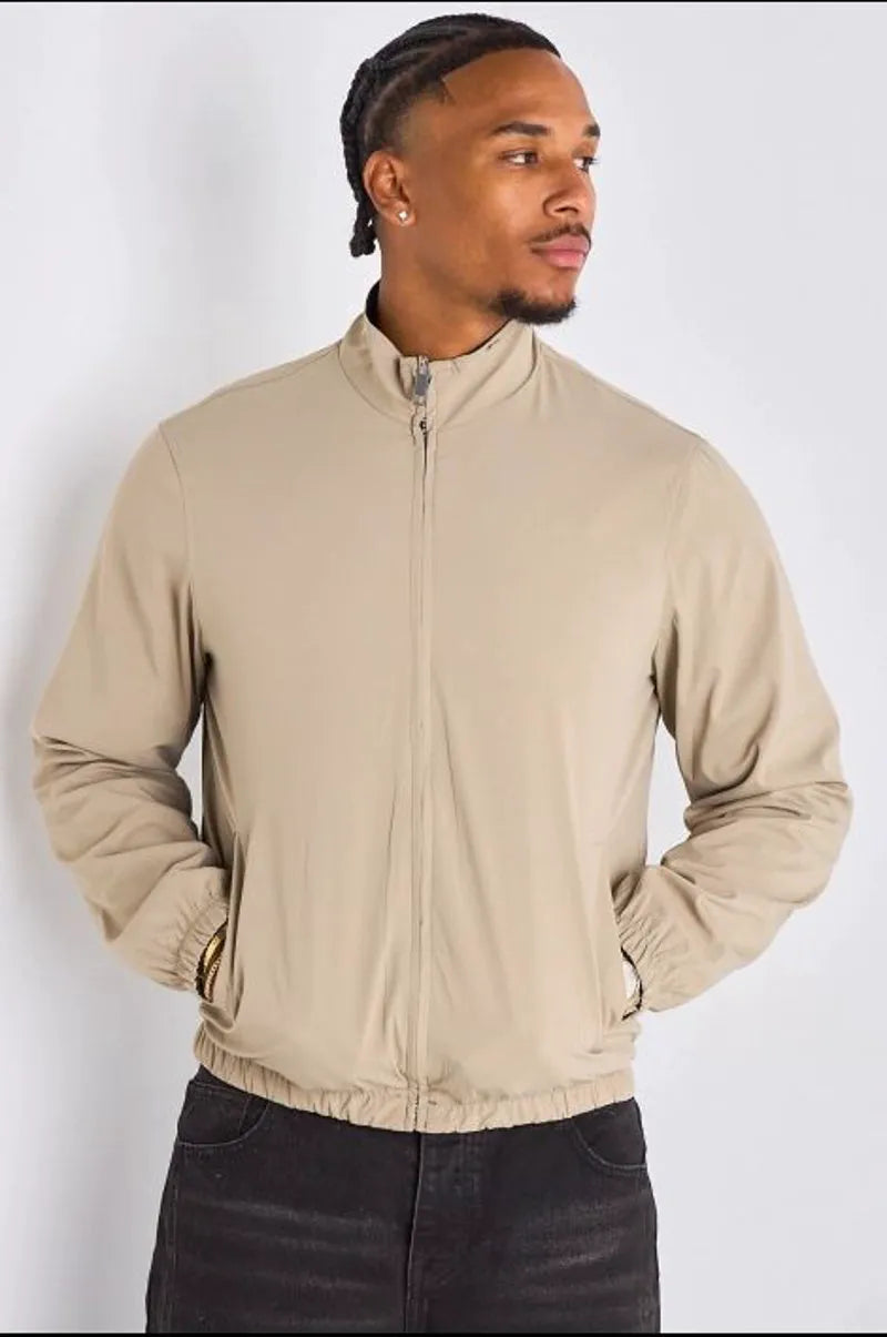 Veste réversible noir à intérieur gris clair