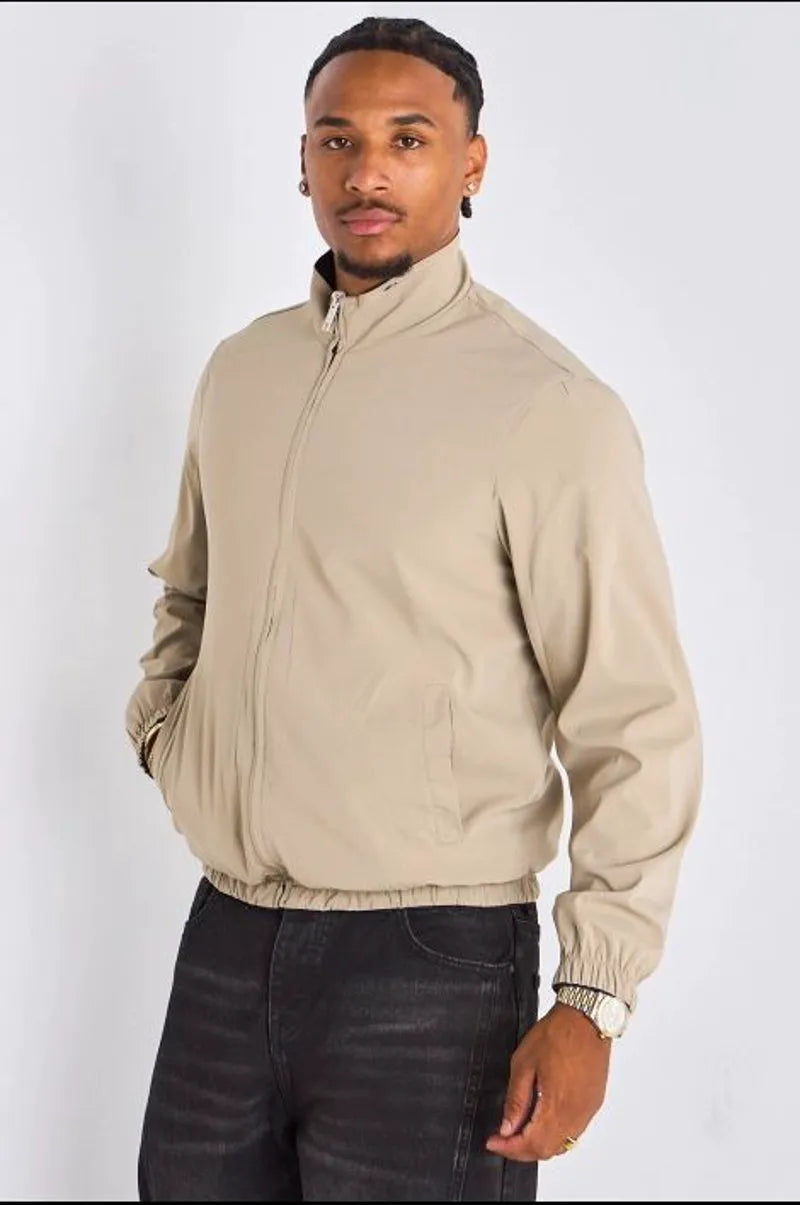 Veste réversible noir à intérieur gris clair